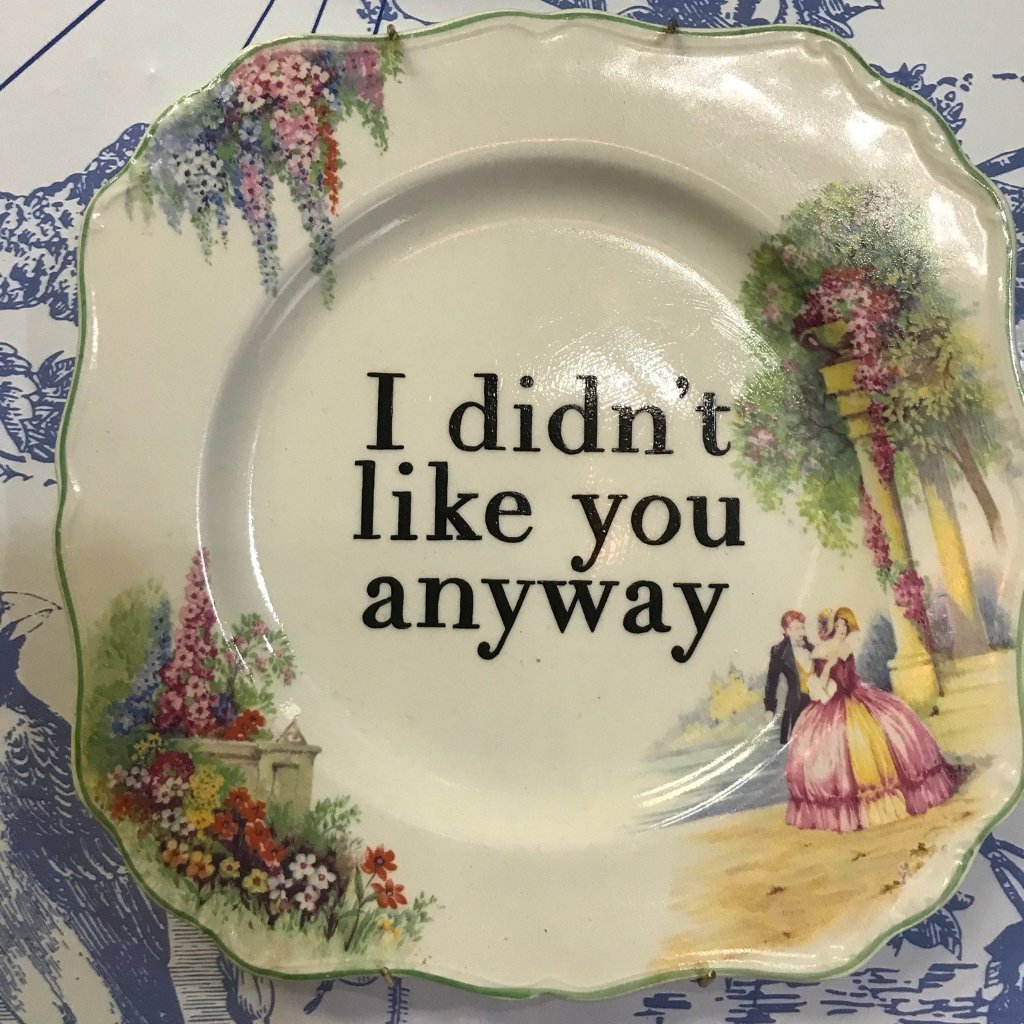 I didn't like you anyway